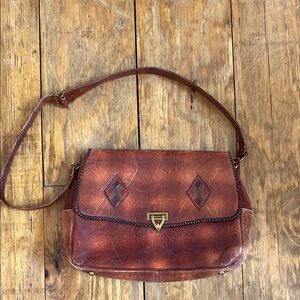 Vintage Leather Shoulder Bag
